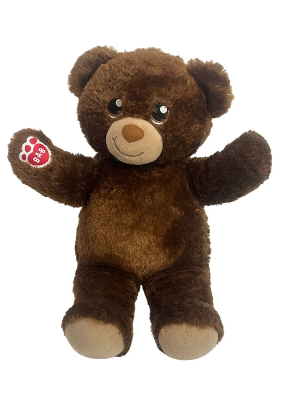 Build-A-Bear Workshop Brown Teddy Bear Plush Stuffed Animal Soft Toy